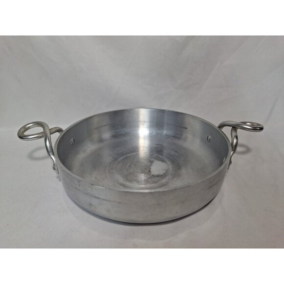 Vtg Wear-Ever 8" PAN SKILLET, Aluminum, Twist Double Handle #902. Made In USA. - Picture 1 of 8
